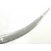 Dagger Knife Damascus Steel Blade Camel Bone Chip Handle Silver Wire Work - B52
